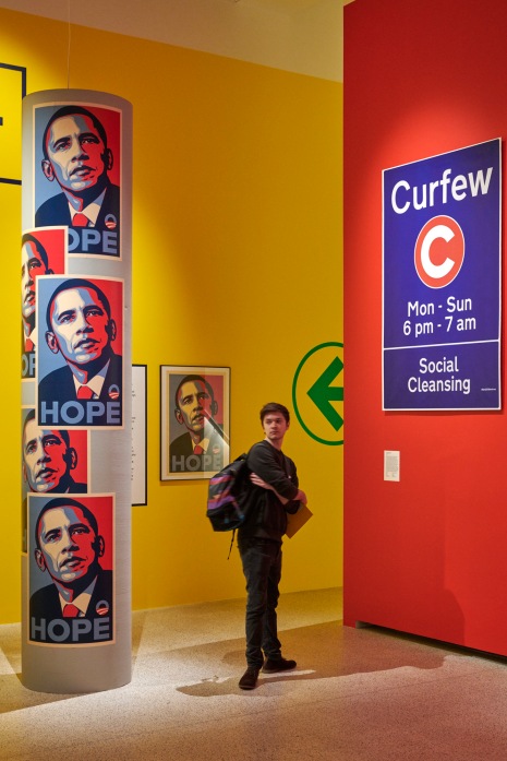 The Hope icon for Barack Obama's election campaign. Photo by Benjamin Westoby